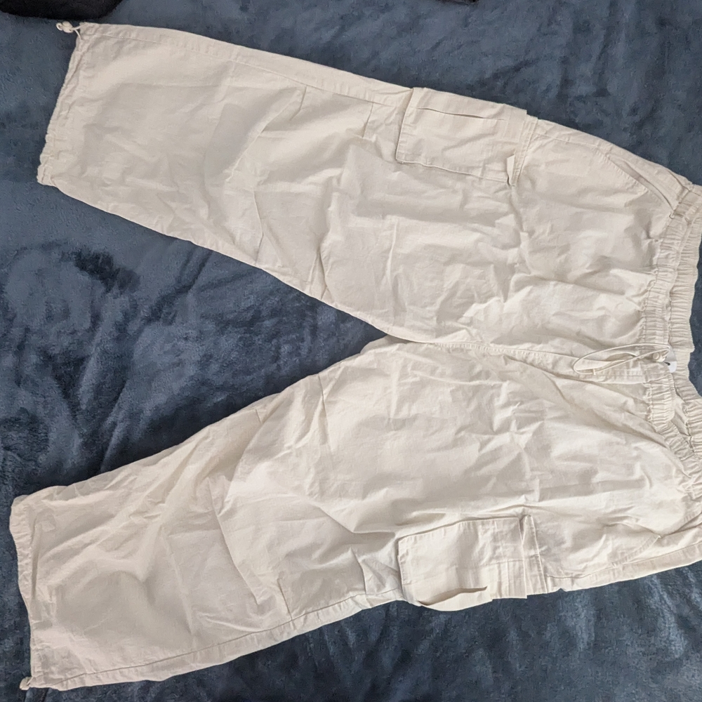 Wray Women's Cream Cargo Pants